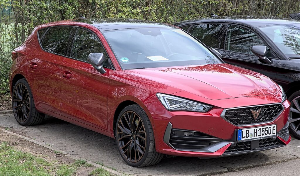 Cupra Leon — widok samochodu