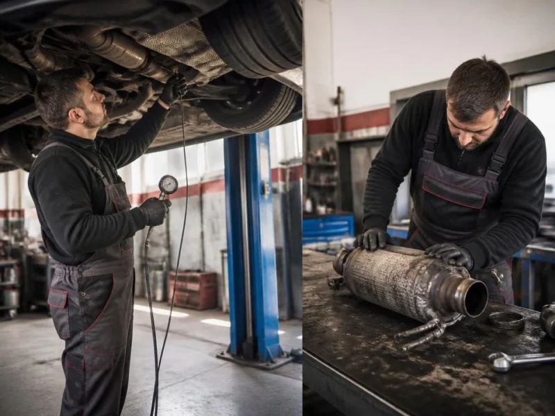 DPF — jak działa filtr cząstek stałych i jakie są objawy zapchania Diagnostyka DPF przed naprawą