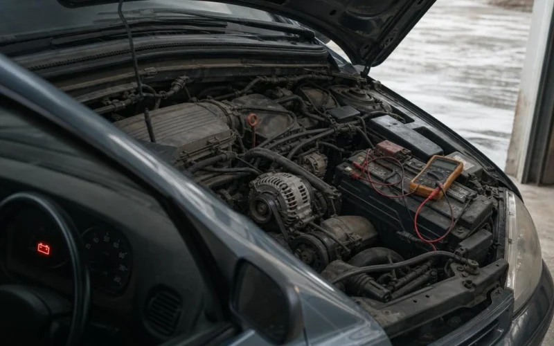 Kontrolka akumulatora — alternator, pasek czy problem z ładowaniem